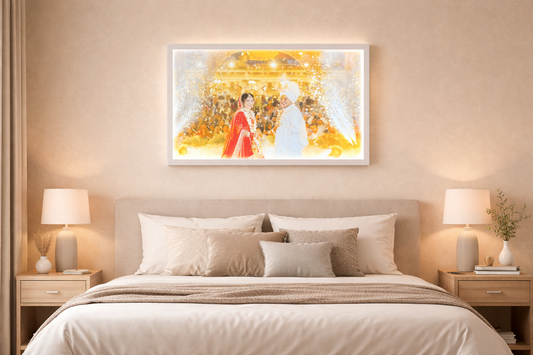 DLC Premium Quality Couple LED Photo Frame